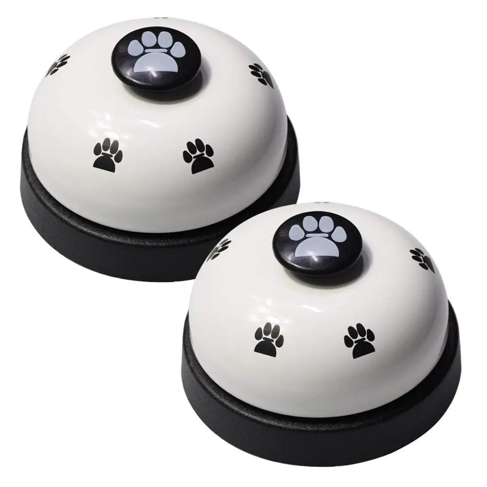 

Dog paw print bell ring device pet supplies trainer ring tone cat toy trainer dog trainer