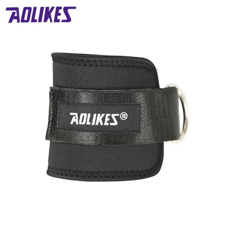1 Pcs D-ring Adjustable Ankle Guard Strap Thigh Leg Pulley Gmy Weight Lifting Legs Strength Recovery Training Protection