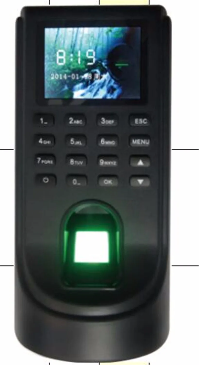 2.4 inch Fingerprint/Password/ID Card Time Attendance Access Control System M5 2.4 inch Fingerprint/Password/ID Card Time Attendance Access Control System M5