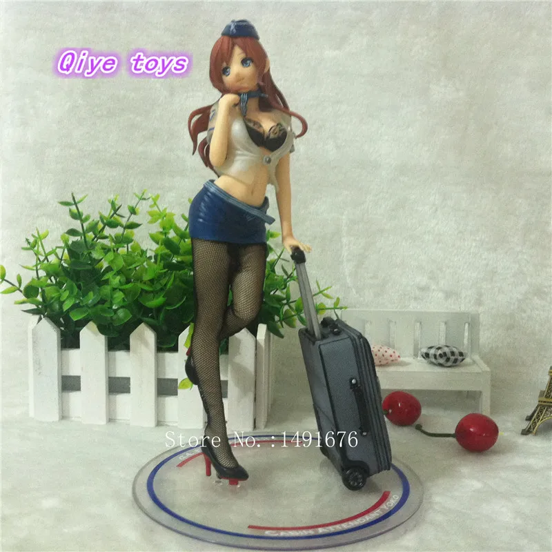 

Anime figures Twilight Back to Paradise PVC Action figure Flight Attendant Lechery 26 cm Sexy Collection Doll