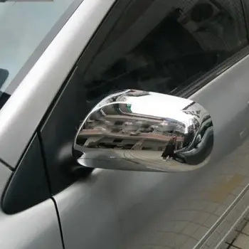 

For Toyota Corolla E150 Matrix Prius AM 2007 2008 2009 2010 2011 Yaris Chrome ABS Side Door Rear View Mirrors Covers Trim