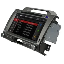 RK3188 Quad Core 1024*600 Capacitive Screen Android 5.1 Car Radio DVD GPS for Kia Sportage R /Sportage 2010 2011 2012 2013 2014