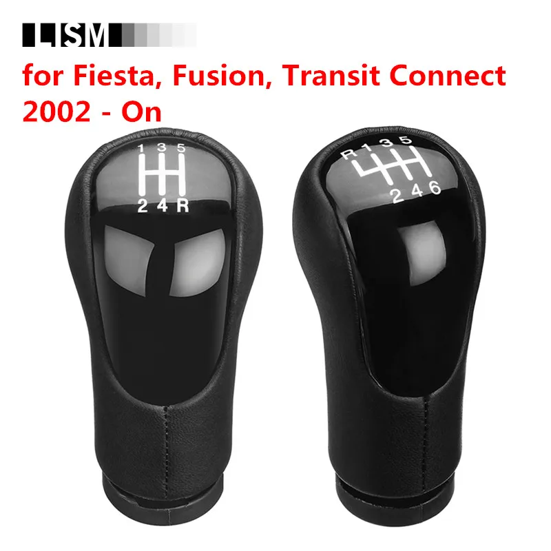 

Car Gear Shift Knob for Ford Fiesta Fusion Transit Connect 2002 On MT POMO Ball Gearshifter Gearshift Shifter Lever Stick Pen