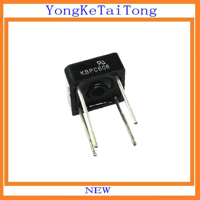 

10PCS KBPC608 KBPC-608 6A 800V Rectifier