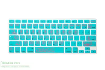 

Keyboard Cover Silicone 2016 Picture Embedded For Macbook Air 13.3 Pro 13 15 With Retina Protector Keyboard For Mac Book
