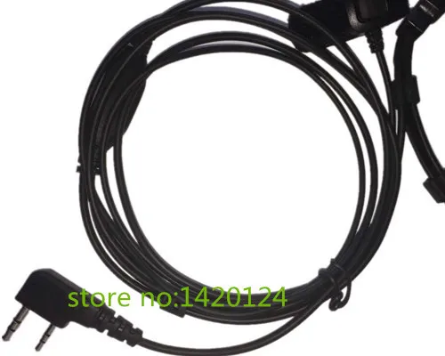 Extendable Throat Microphone Mic Earpiece Headset for CB Radio Walkie Talkie BAOFENG UV 5R UV 5RE Plus UV B5 UV B6 GT 3 KG UV8D