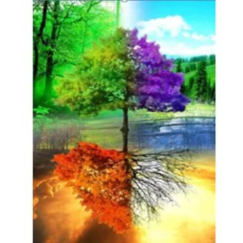 

DIY 5D Diamond Painting plein scenic moon Diamond Mosaic Cross Stitch kits Diamond Embroidery Full drill tree Christmas Gif