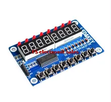 Key Display For AVR Arduino New 8-Bit Digital LED Tube 8-Bit TM1638 Module