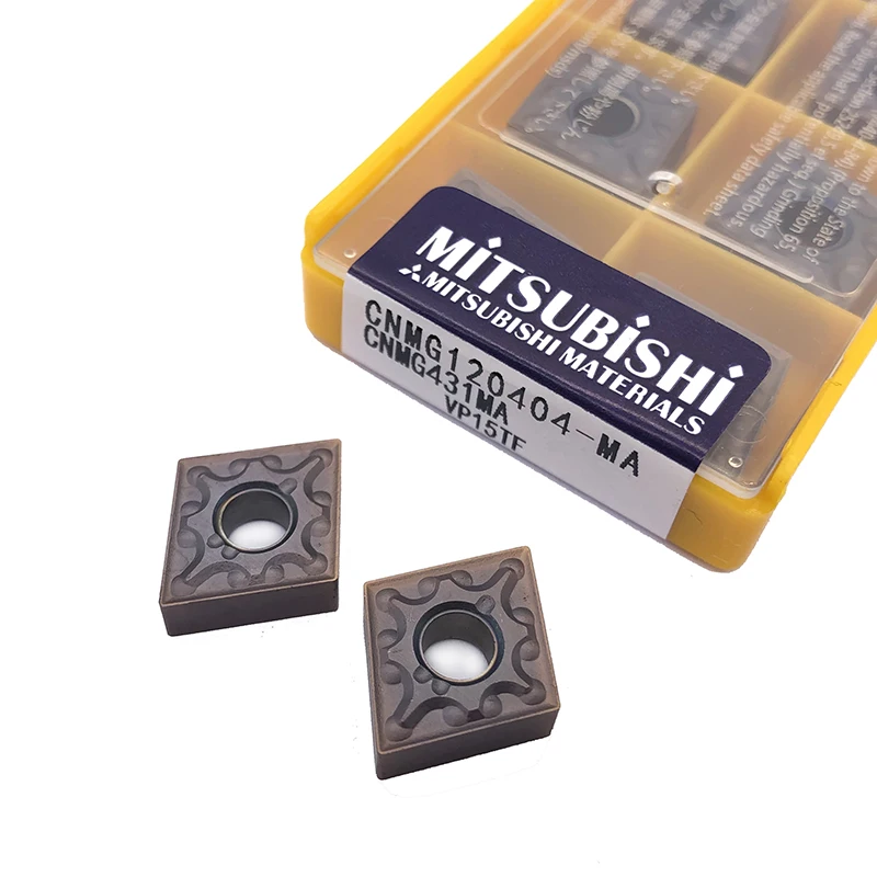 

10PCS CNMG120404 MA VP15TF CNMG431 External Turning Tools Carbide insert Lathe cutter Tool Tokarnyy turning insert