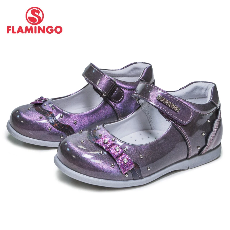 FLAMINGO New Arrival Bowknot decora Spring& Summer Hook& Loop Outdoor school shoes for girl Free shipping 81T-XY-0672/ 0673 new arrival sexy bad girl western belt buckles metal nickle cowgirl belt buckle for belt women apprael accessories free shipping