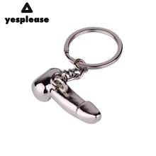Yesplease Lovers металлический сексуальный член пенис брелок брелки Модные мужские Genitalia брелок Женский Мужской Петух автомобильный брелок держатель