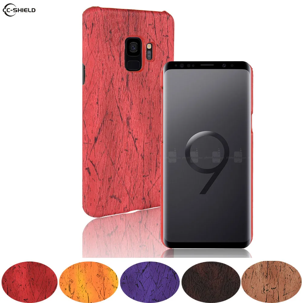For Samsung Galaxy S9 S 9 Case Phone Back Protective Smartphone Shockproof s9 Cover 5.77&quot Wood grain | Мобильные телефоны и
