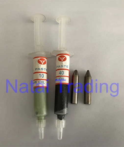 Common Rail Diesel Injector Valve Grinding Tool Grinding Rod Bar and Paste Injector Repair common rail repair tools