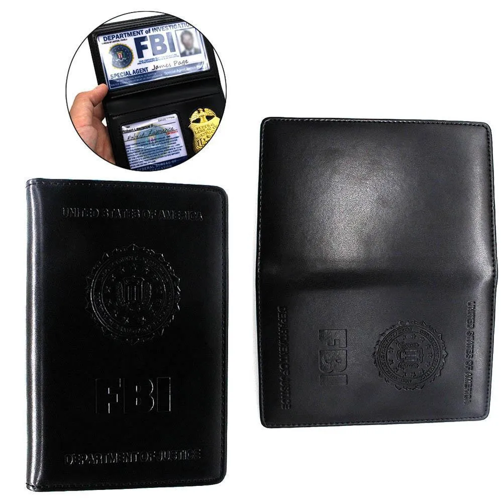 Titular do Cartão de Identificação da Polícia Crianças Role Playing Brinquedos Ocupações Sobrenatural Dean Sam Winchester Fbi Metal Crachá Cartões Carteiras Titular 8 Brinquedos e hobbies