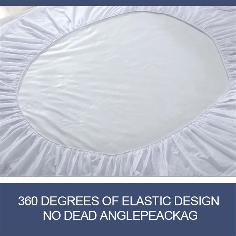  Size 160X200cm Terry Waterproof Mattress Protector Cover For Bed Wetting And Bed Bug Suit Fitted Sh