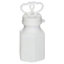 Новая белая бутылочка с ручкой с двойным сердцем-24 штуки