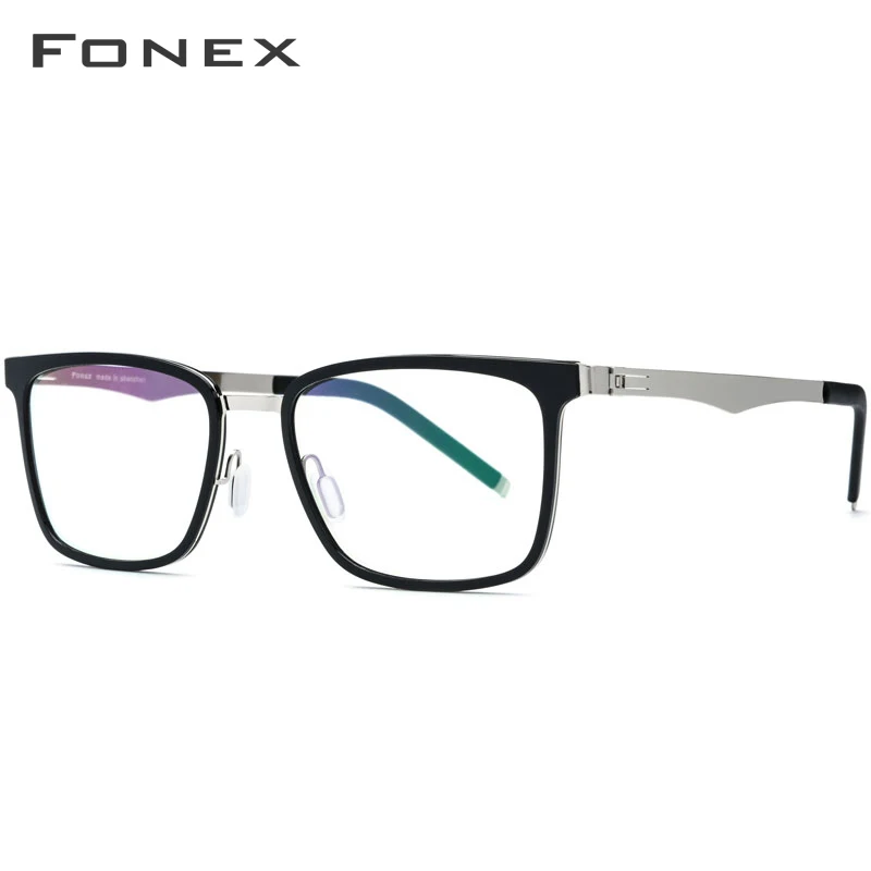 Оправа для очков FONEX TR90 мужчин и женщин квадратные Рецептурные очки новая