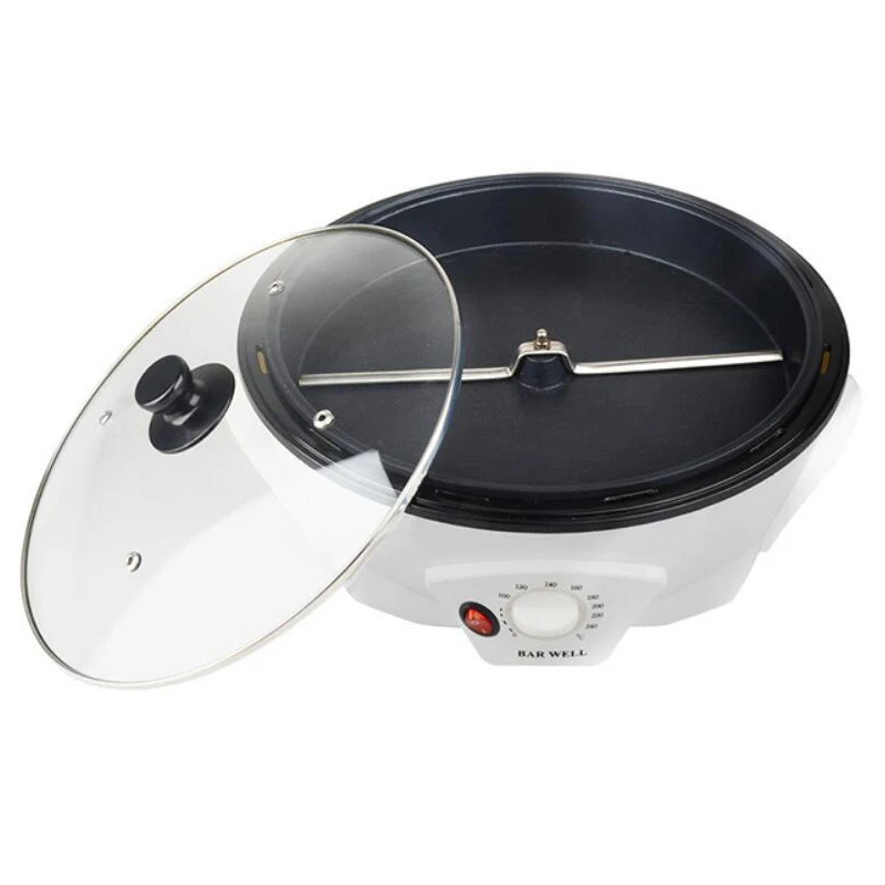 Avaloura 1200W white color coffee roaster for home appliance coffee
roaster machine