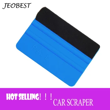 

1PCS Car Vinyl Film wrapping tools Blue Scraper squeegee with felt edge size 99x72mm Car Styling Stickers Accessories TXTB1