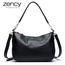 New Sale 100 Genuine Leather Women Shoulder Bag Casual Tote Fashion Ladies Messenger Crossbody Elegant Charm