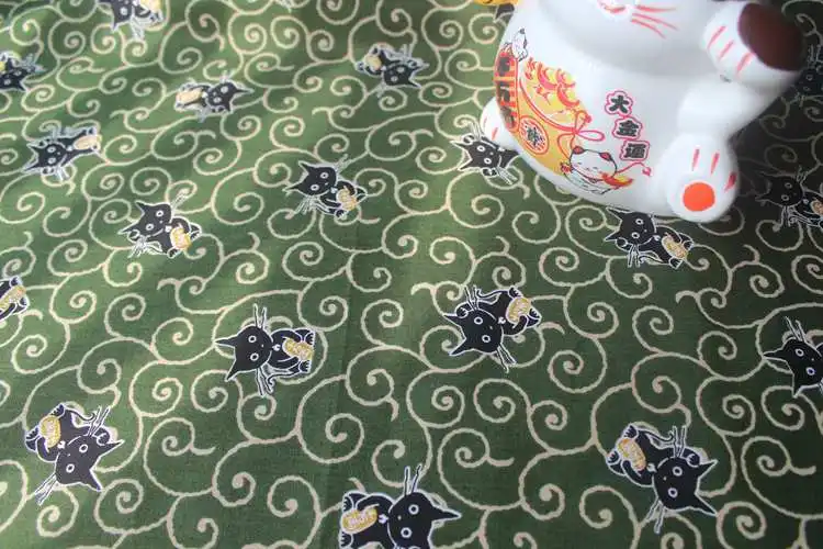  Japanese style furoshiki cotton 100% /handkerchief kerchief cat printed 52cm/Many Uses