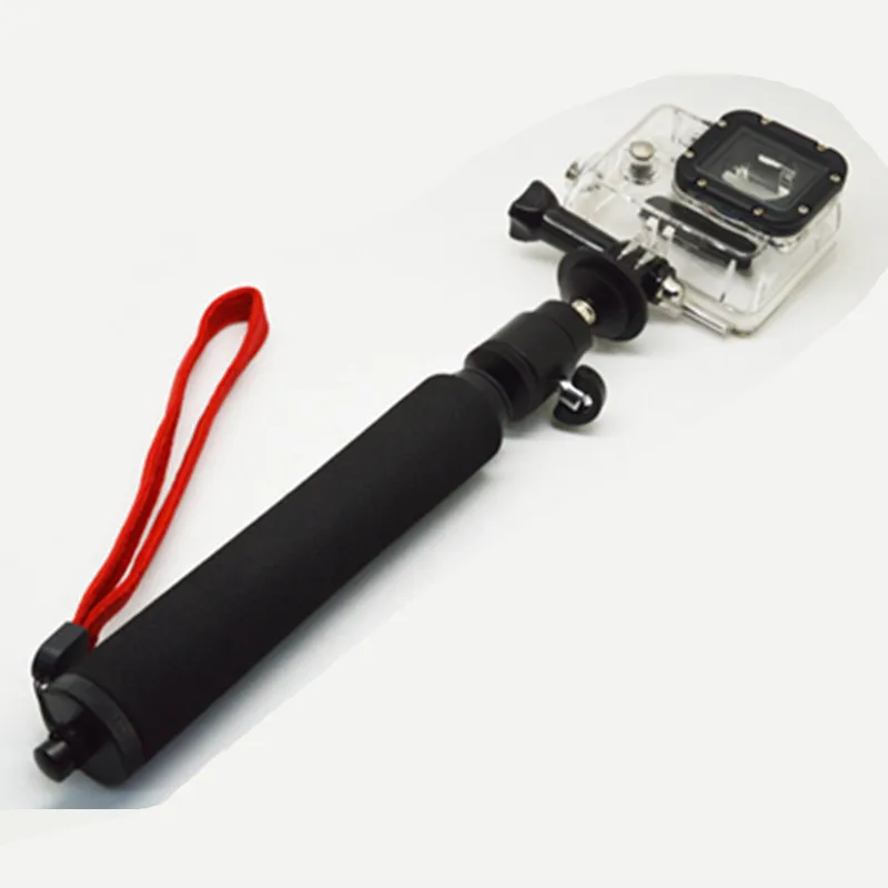 Waterproof Monopod Extendable Gopro Pole Selfi Stick Monopod With Go ...