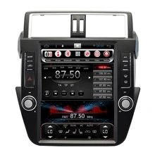 12.1 “Tesla Vertical Pantalla Android 6.0 Autoradio Headunit Unidad Principal de Audio Estéreo Del Coche para Toyota Prado 150 2014 2015 2016 2017