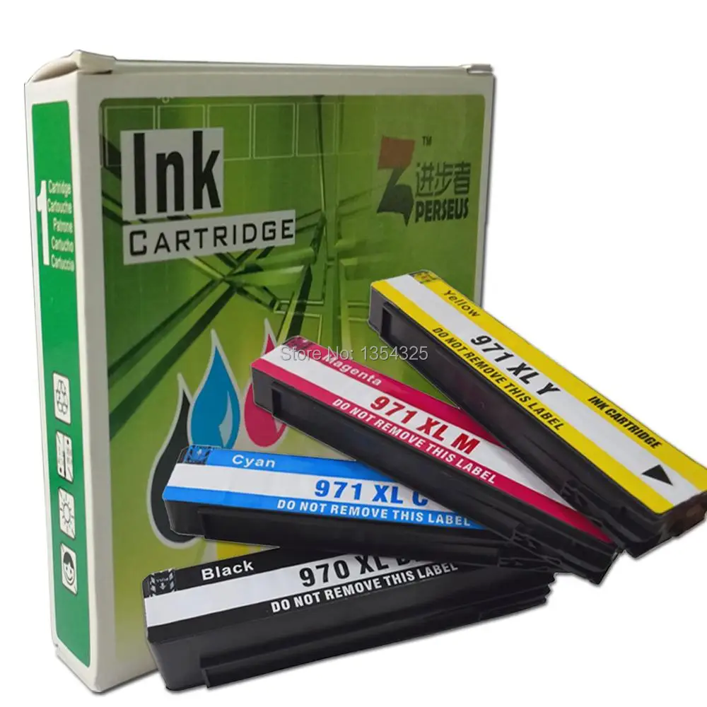 

PERSEUS INK CARTRIDGE FOR HP 970 971 HIGH CAPACITY COMPATIBLE OFFICEJET PRO X451DN X451DW X551DW X476DN X476DW X576DW PRINTER