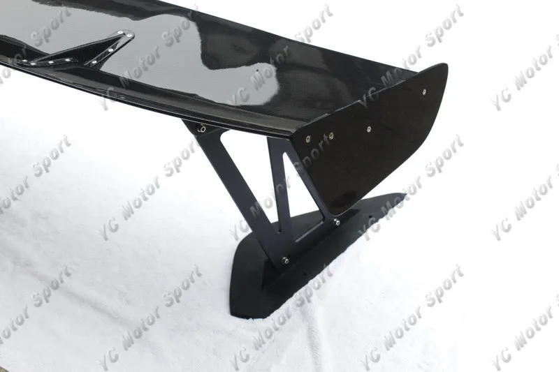 1996-2000  Mitsubishi Evolution 4-6 Voltex Type5 Style GT Wing 1600mm CF with 390mm Aluminum Stand (13)