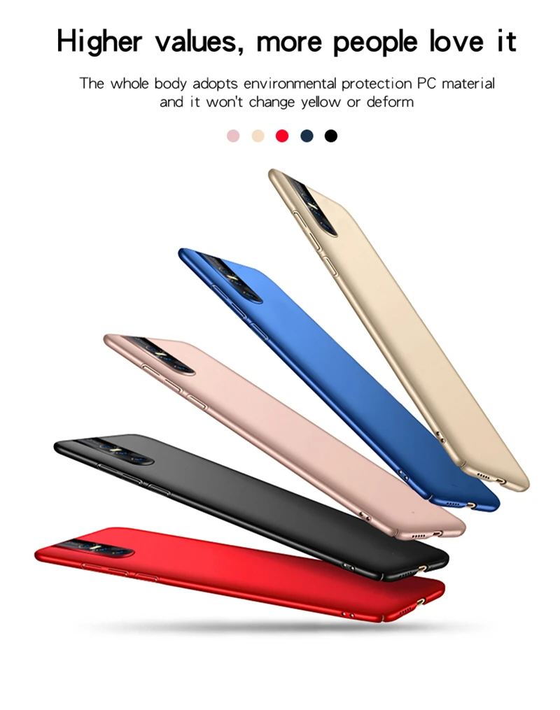 Wolfsay Cover Vivo V15 Pro Case Ultra Thin PC Classic Smooth Skin Matte Cover For Vivo V15 Pro Case Vivo V15 Pro Fashion Case