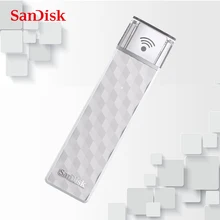 SanDisk Wi-Fi U диска Подключите Беспроводной Stick USB флэш-накопитель Wi-Fi + USB 2,0 16 ГБ 32 ГБ 64 ГБ 128 ГБ 200 ГБ 256 ГБ U диск для ПК Wi-Fi