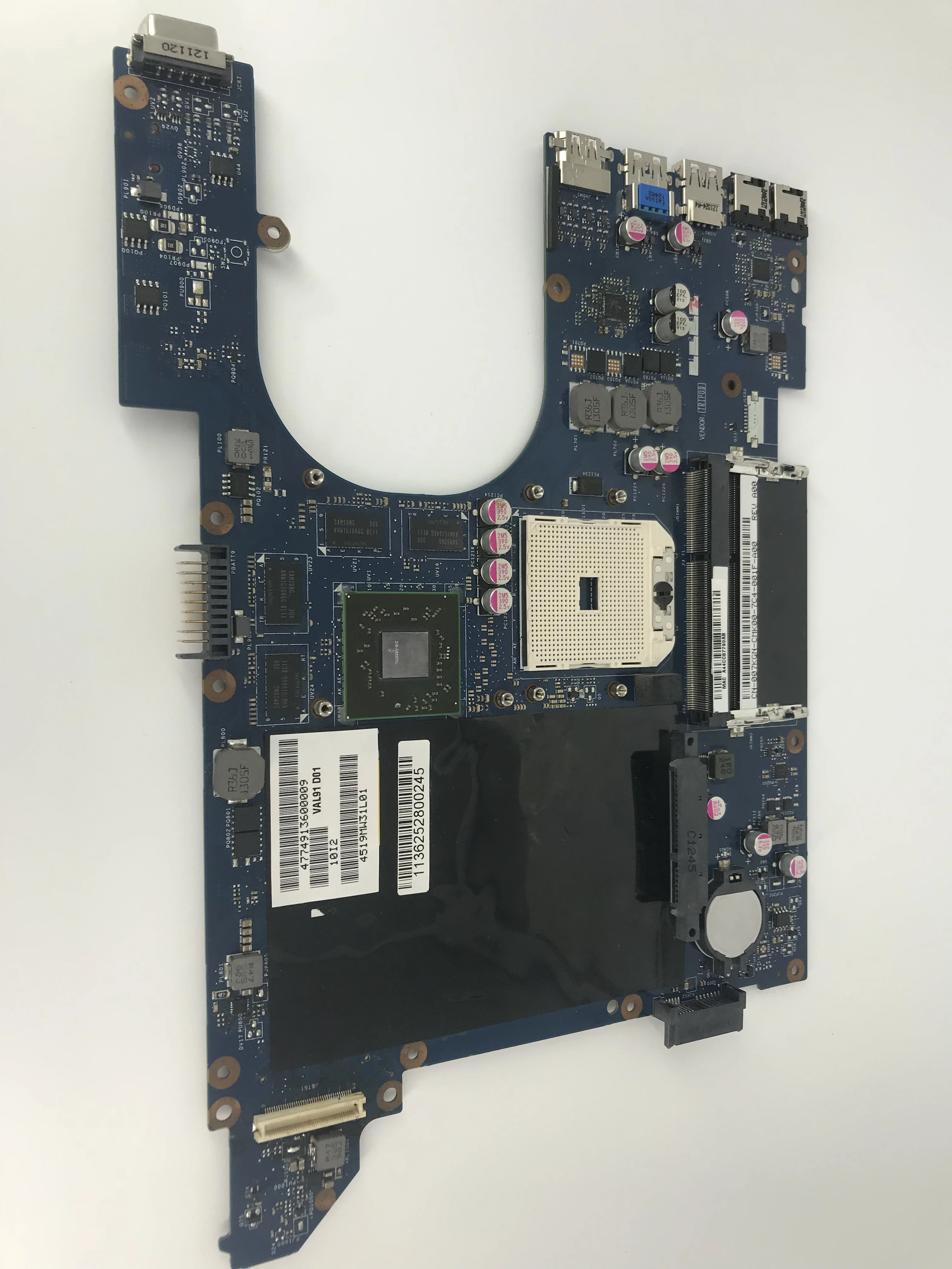 

QCL10 LA-8251P motherboard for Dell Inspiron 15R 521R 5525 laptop motherboard original mianboard Test notebook dell 5525