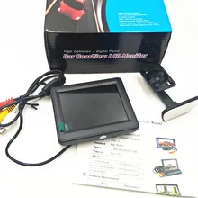 Тестер безопасности автомобильный монитор высокого качества 3,5 дюймов HD черный TFT ЖК-монитор заднего вида DVD дисплей