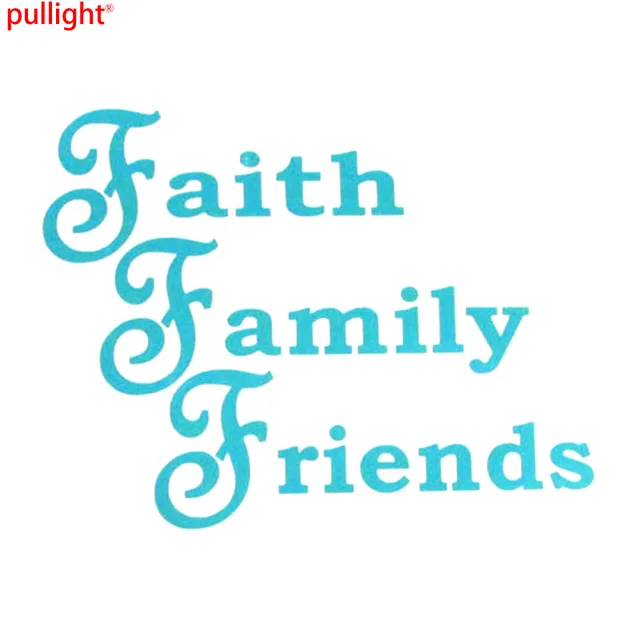 online shop phrases faith family friends oracal vinyl sticker car