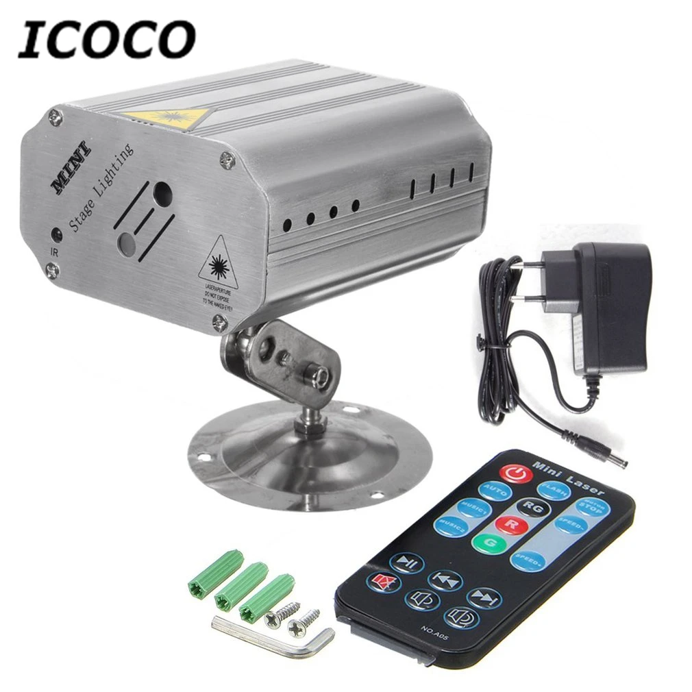 

2018 New Voice Control Music Rhythm Flash Light LED Laser Projector Stage DJ Disco Club Outdoor Indoor Dancing Party Ballroom