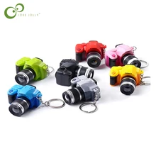 Светодиодный Камера, футболка с принтом "автомобиль", брелки для ключей игрушечные камеры светящиеся игрушечные лошадки брелок Камера звук светящийся кулон куклы Подарки WYQ