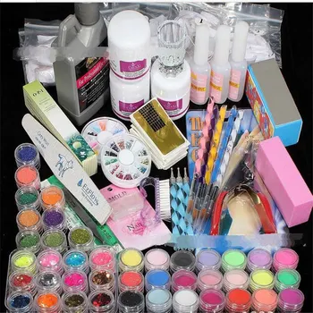 

42 Color UV Gel Manicure Set of Tools Nail Set Kit UV Nail Polish Art Tools Nail Set Kit Building Gel
