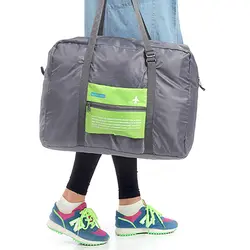 2019 большой ёмкость водостойкие дорожные сумки модные женские туфли для мужчин нейлон складной багаж путешествия сумки большая рука