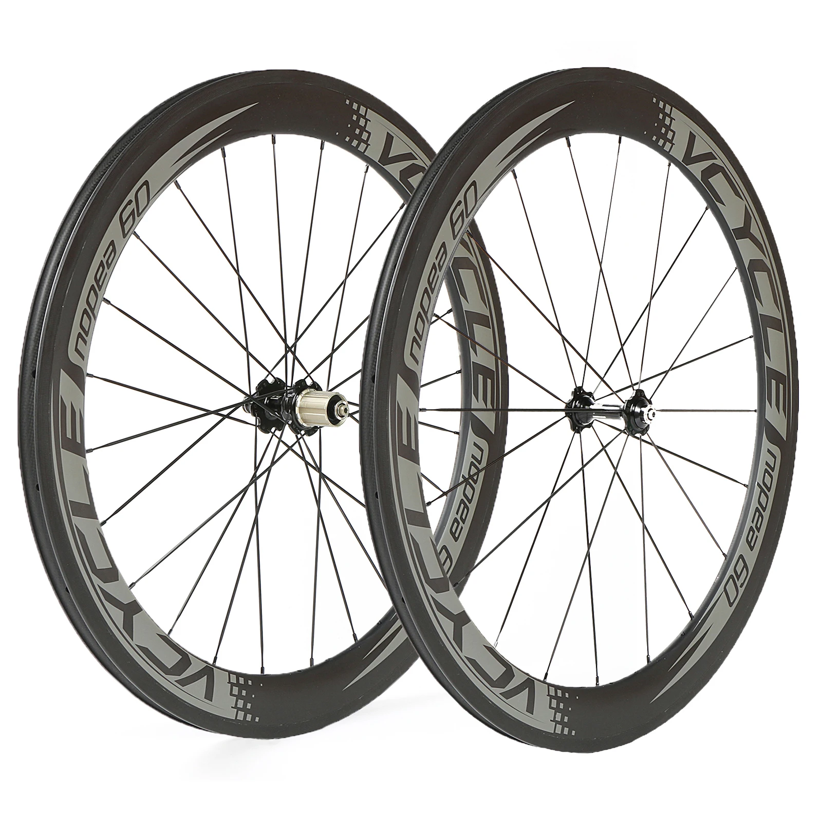 

VCYCLE NOPEA 700C Carbon Road Bike Wheels 60mm Clincher Bicycle Wheelset