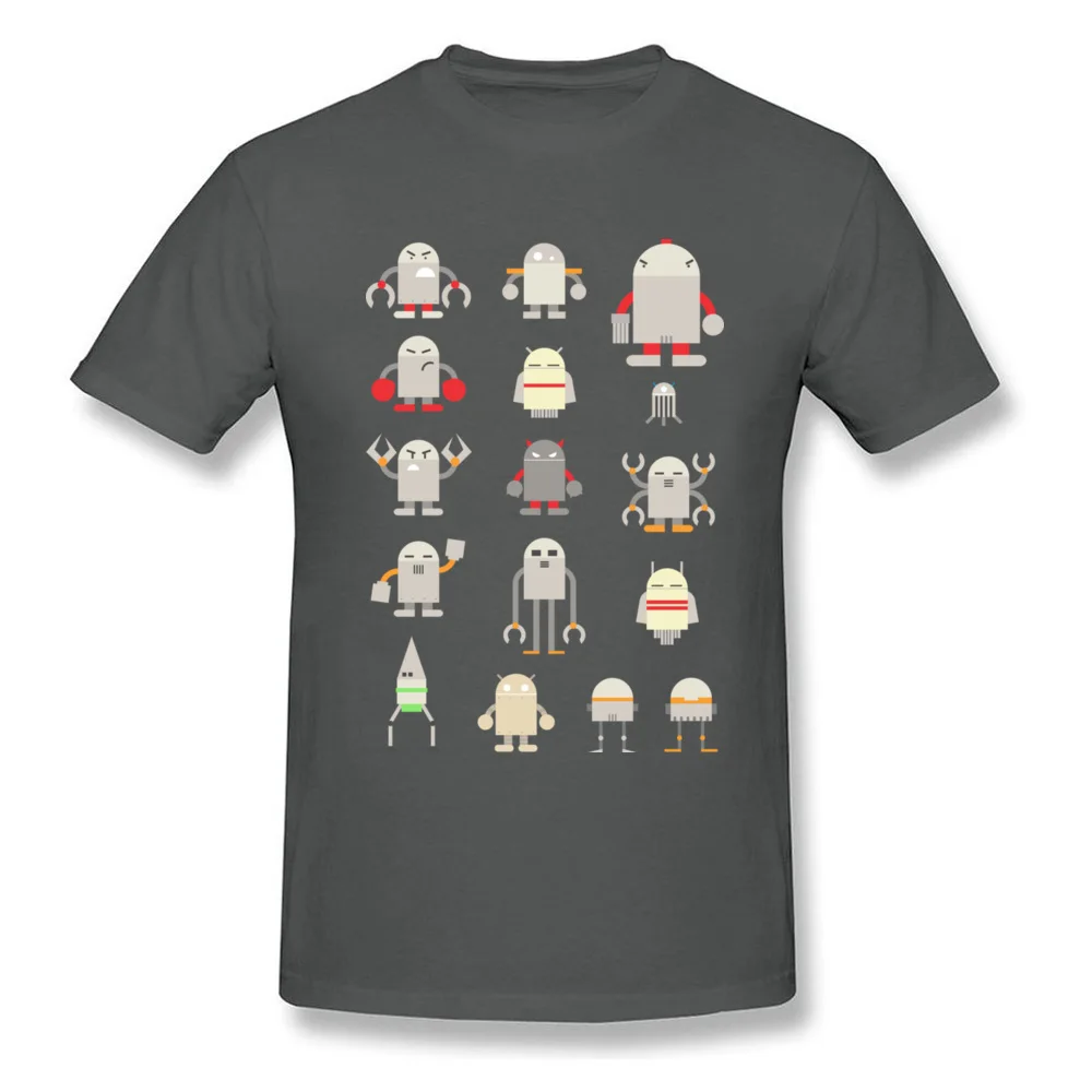 micro-bots Cotton Fabric Men Short Sleeve Tops Shirt Normal Summer/Autumn T Shirt Geek Tee-Shirt New Arrival Round Collar micro-bots carbon