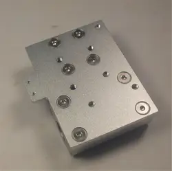 Funssor 3D части принтера оси X из металла exturder каретки алюминиевый сплав для Reprap Prusa i3 Уэйд/titan экструдер