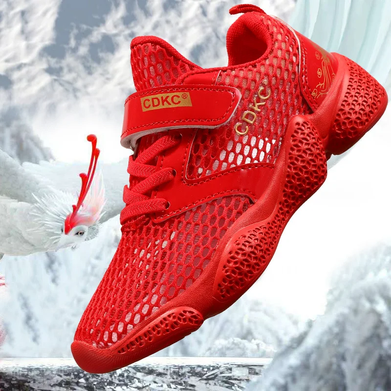 

Children's running shoes 2019 summer new big children's hollow mesh breathable wild student casual shoes