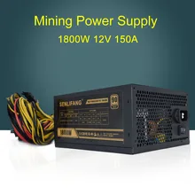6 font b GPU b font Miner Case 1800W Ethereum Miner Power Supply For Bitcoin Miners