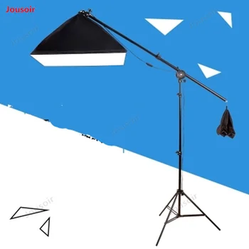 

Photographic soft light box set shed table single lamp head photo shooting fill lamp prop still Life CD50 T03