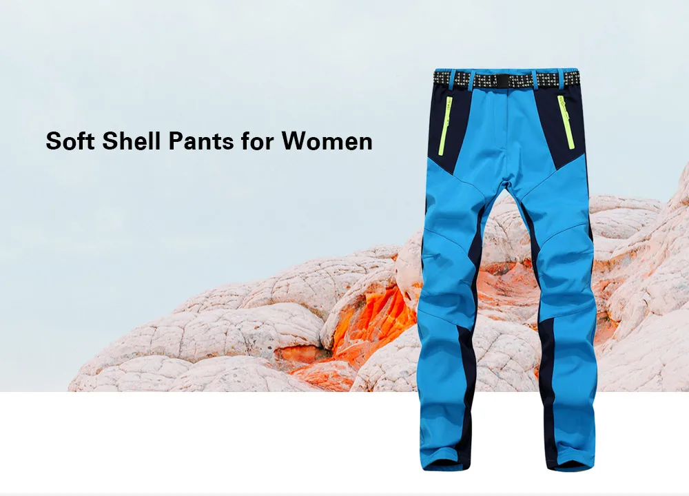 Водостойкие наружные велосипедные брюки женские мягкие брюки оболочки теплые беговые велосипедные брюки для альпинизма рыбалки на