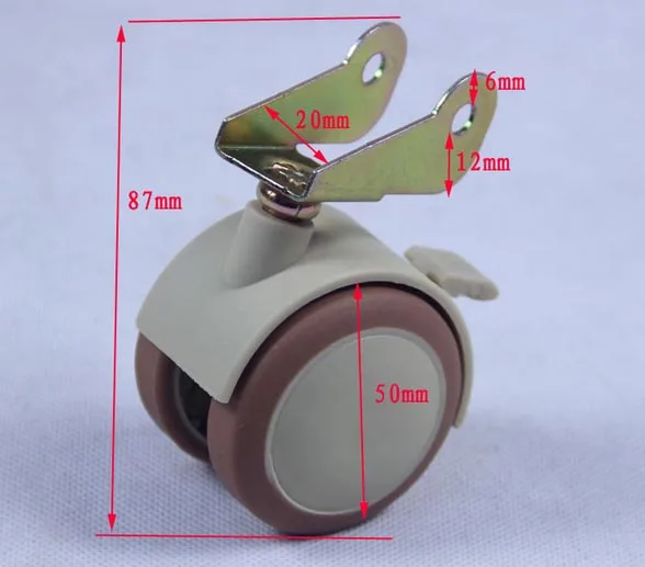 Brand Baby crib Universal wheel crib caster environmental protection