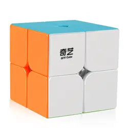 D-FantiX Qiyi Qidi Sкубик рубика 2x2x2 Stickerless кубик антистресс игрушкадля малышей, начинающих