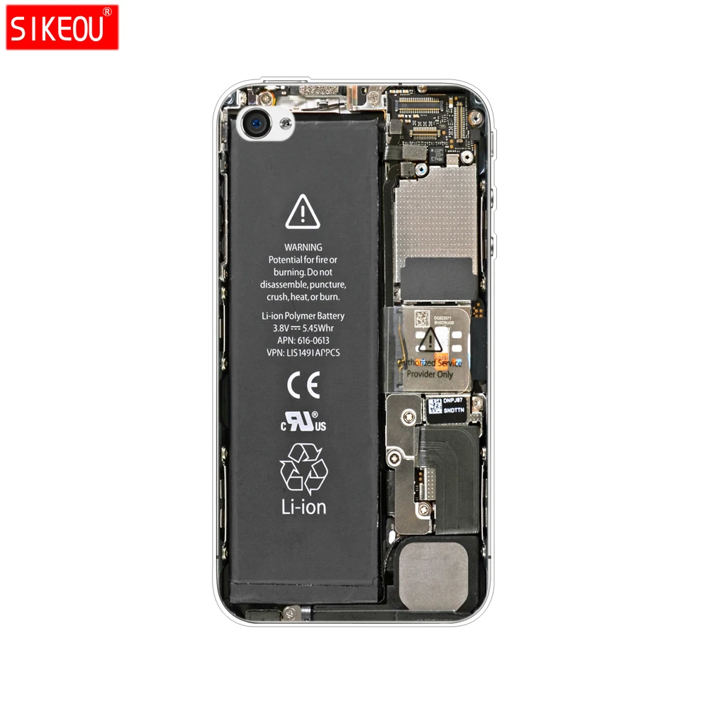 Для Iphone 5 S 5 S Se 4 4s чехол мягкий TPU чехол для телефона Apple Iphone 6 S 6 S для корпуса Etui бампер - Цвет: 80466