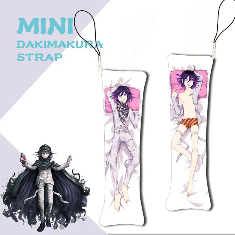 Аниме Mini Dakimakura Danganronpa V3 брелок подушка Ouma Kokichi подвесное украшение телефонный