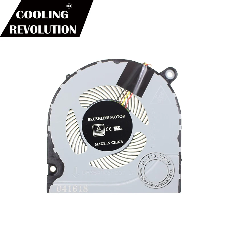 الجديدة الأصلي مروحة تبريد لشركة أيسر بريداتور هيليوس 300 G3-571 fcn DFS541105FC0T FJN1 cpu fan